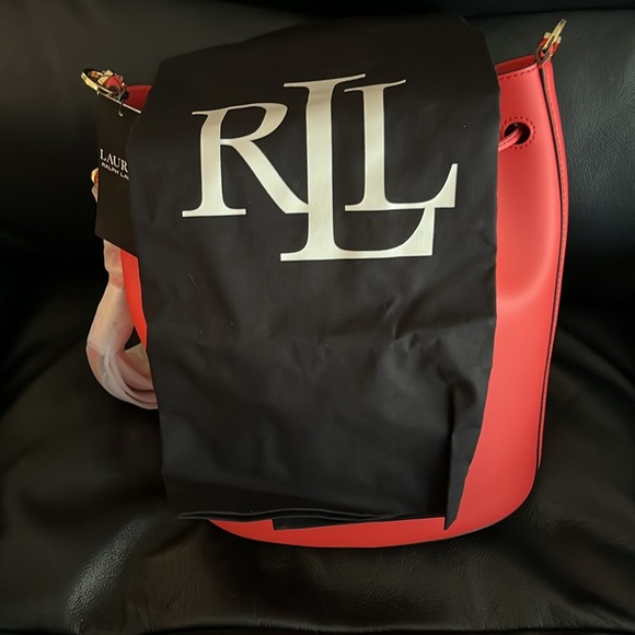 Lauren Ralph Lauren Coral Drawstring Bag - Picture 6 of 8